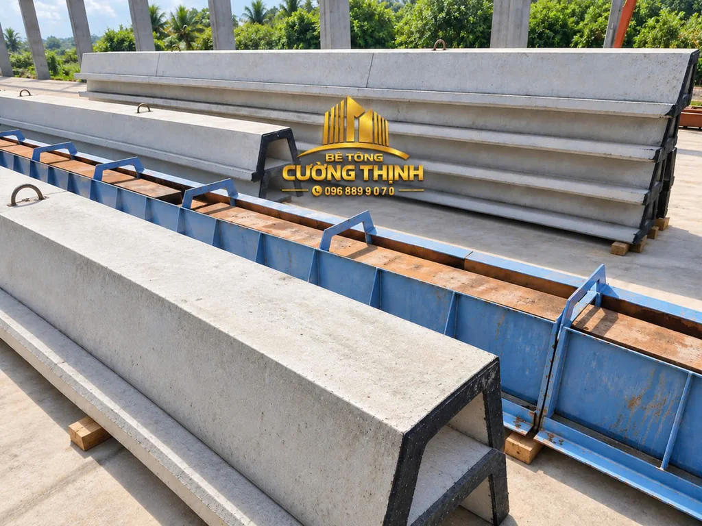 Cọc ván bê tông dự ứng lực SW Cường Thịnh - ảnh thực tế 4