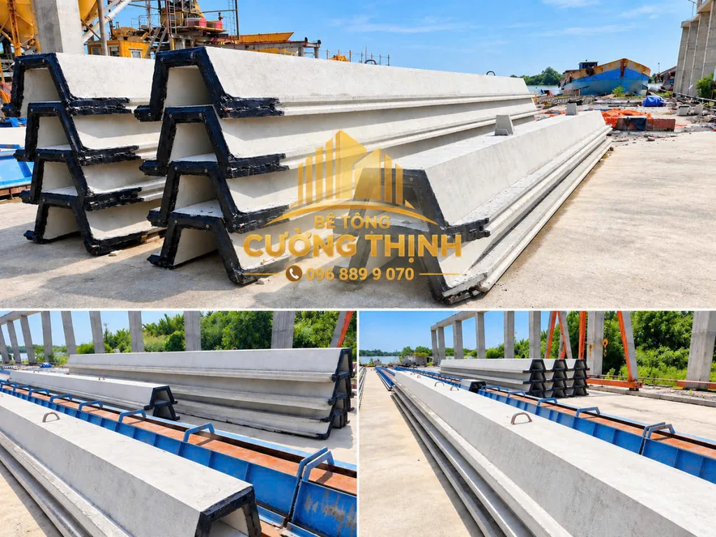 Cọc ván bê tông dự ứng lực SW Cường Thịnh
