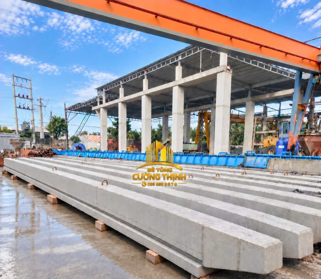 Cọc vuông bê tông cốt thép Cường Thịnh