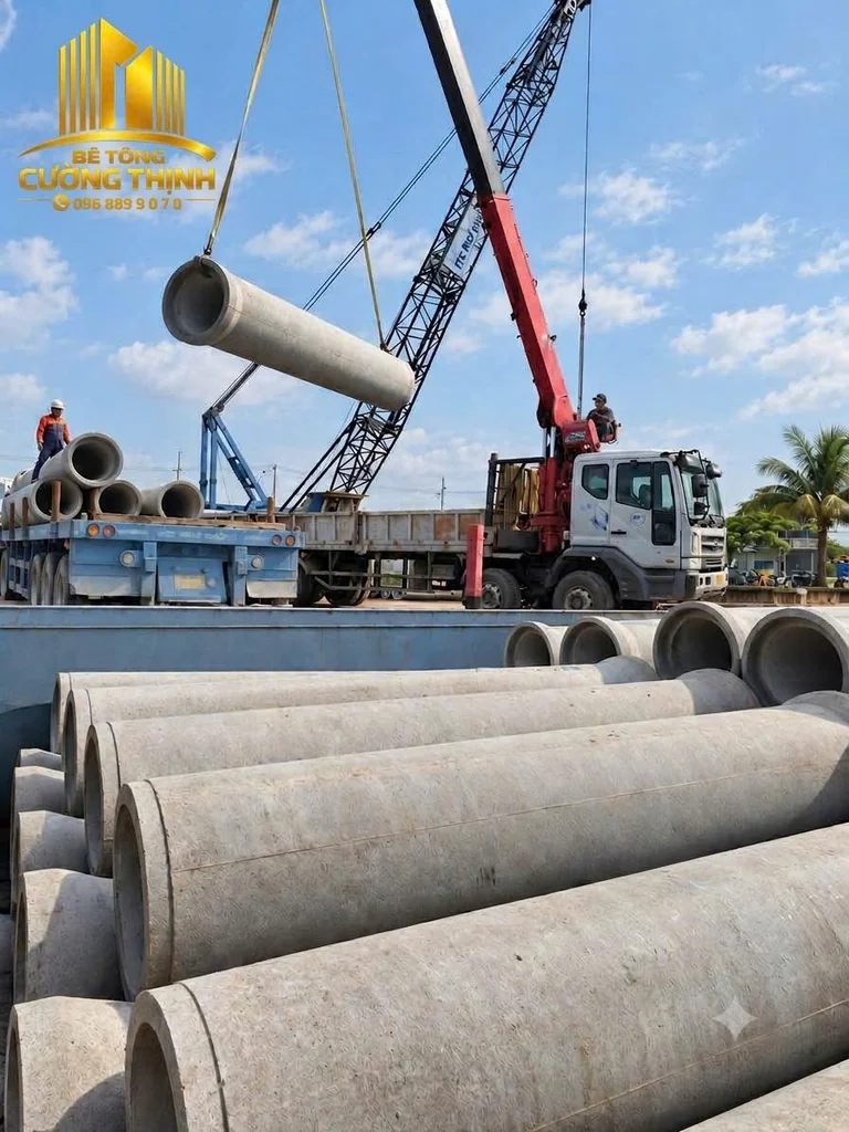 Cống bê tông ly tâm Cường Thịnh - ảnh thực tế 4