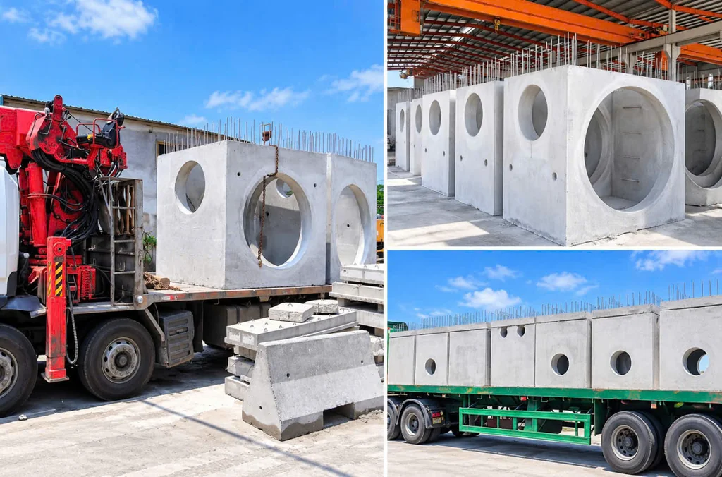 Hố ga bê tông đúc sẵn Cường Thịnh - ảnh thực tế 1